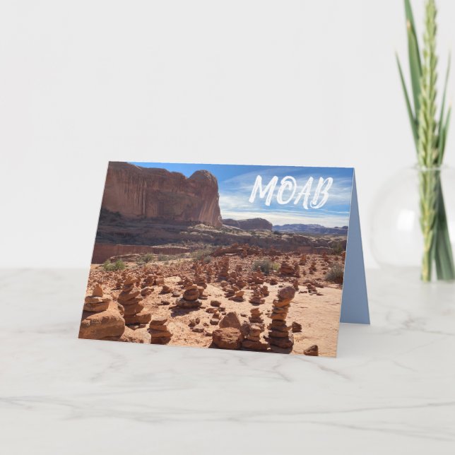 Cartão Moab Utah (Frente)