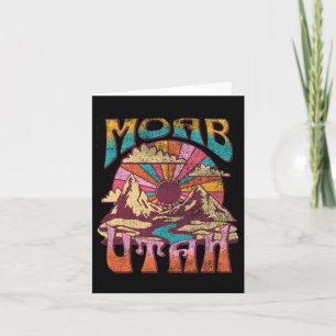 Cartão Moab Utah Natureza Caminhadas Montanhas Ar Livre V