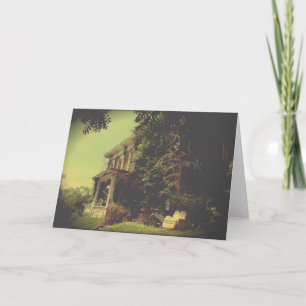 Cartão Mobiliário De Casa Abandonado Incluído