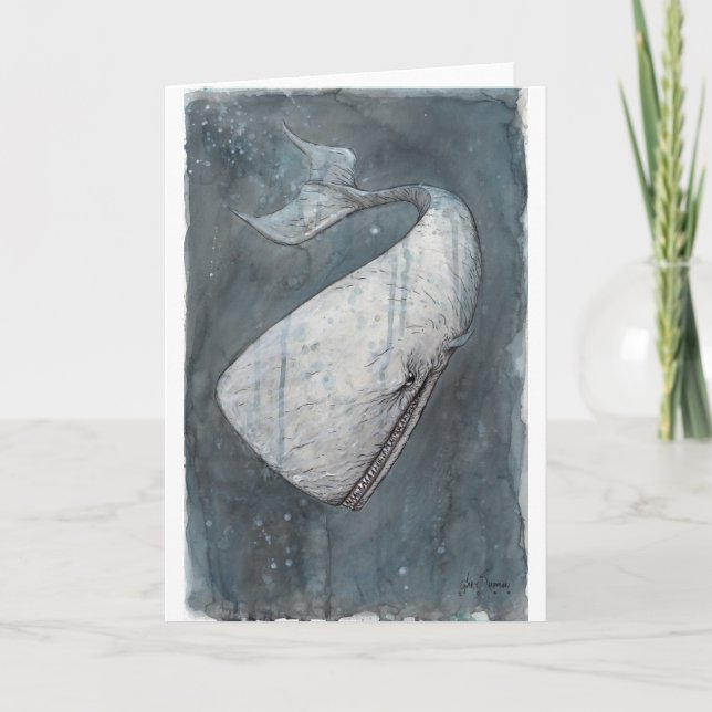 Cartão Moby Dick (Frente)