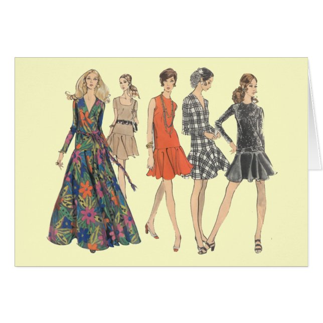 Cartão Moda (Frente Horizontal)