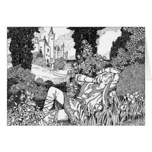 Cartão Moda da Idade Média