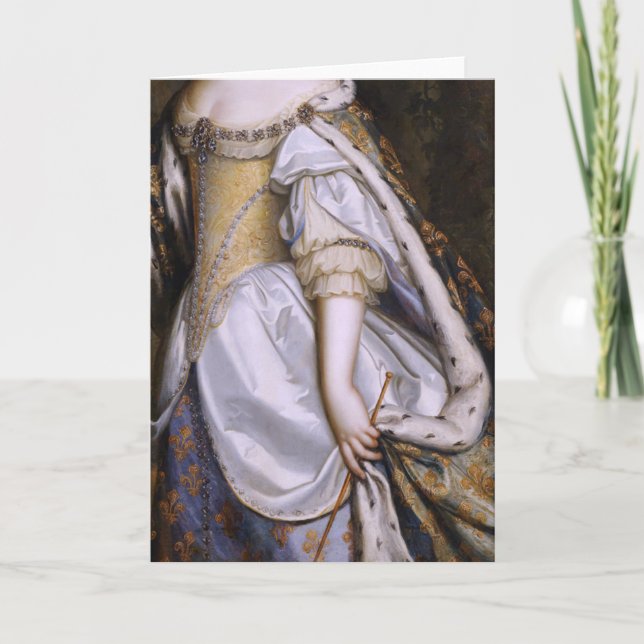 Cartão Moda do século XVII (Frente)