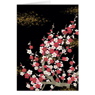 Cartão Moda Floral Retro Legal Bonita, Cuta