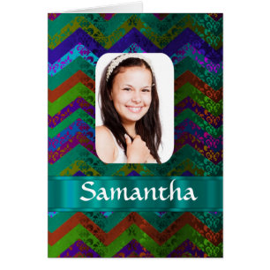 Cartão Modelo da foto da viga da cerceta