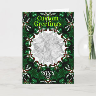 Cartão Modelo de sabores de férias