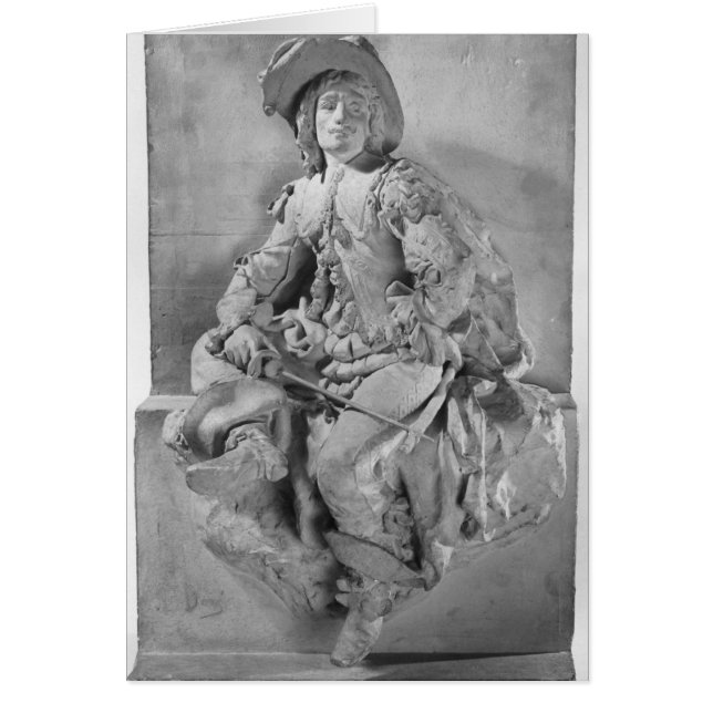 Cartão Modelo do Monumento a Alexandre Dumas Pere (Frente)