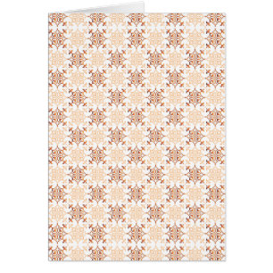 Cartão Modelo geométrico VII do sinal SUN letão tradicion