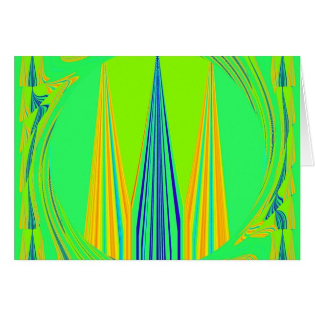 Cartão Modelo horizontal da placa de saudação (Frente Horizontal)