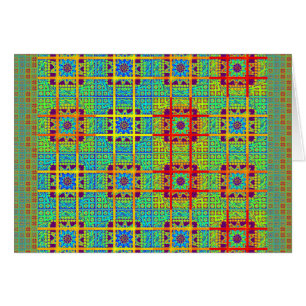 Cartão Modelo horizontal da placa de saudação