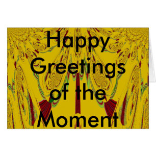 Cartão Modelo horizontal da placa de saudação