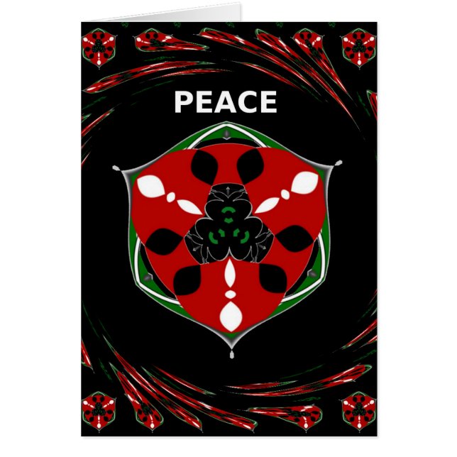 Cartão Modelo Vertical da Placa de Saudação (Frente)