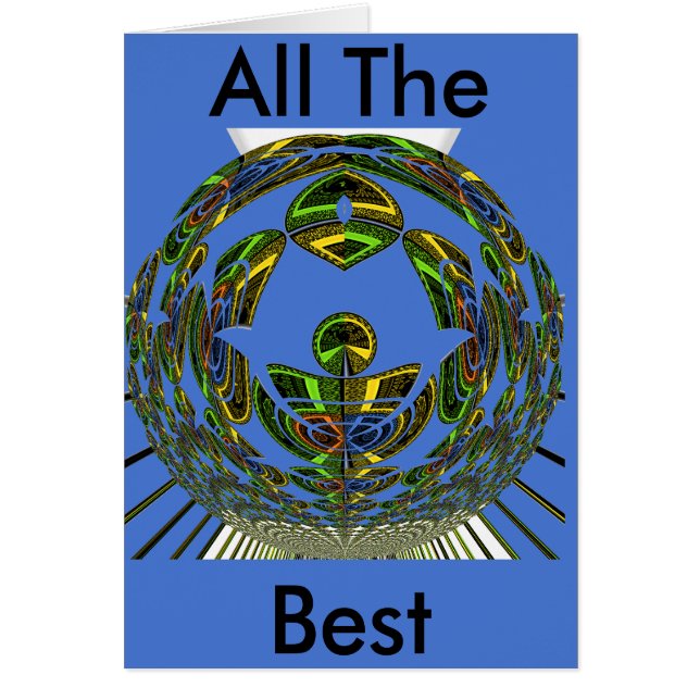 Cartão Modelo Vertical da Placa de Saudação (Frente)