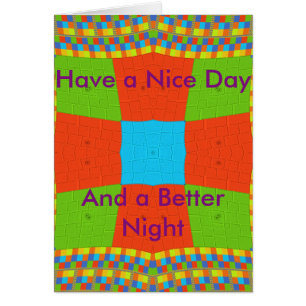 Cartão Modelo Vertical da Placa de Saudação