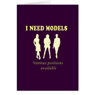 Cartão Modelos da parte superior de biquini