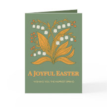 Modern Botanical Easter Blessings