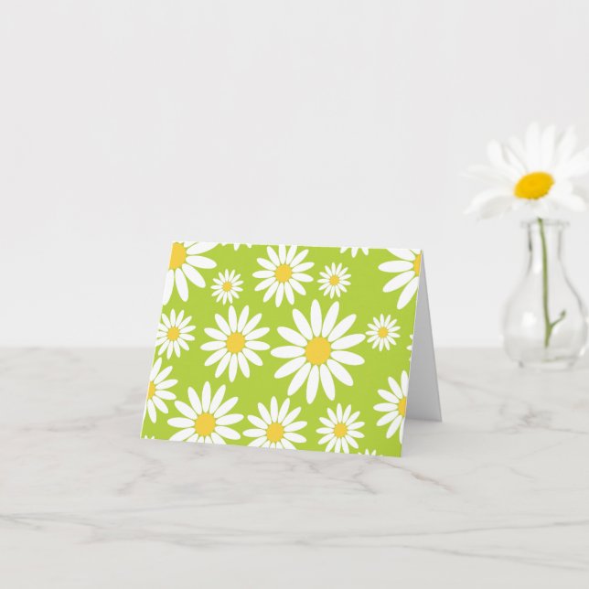 Cartão Modern Daisy (Planta pequena)