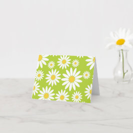 Cartão Modern Daisy