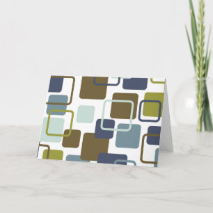 Cartão Modern Eames Rectangles 1