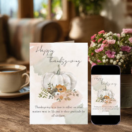 Cartão Modern Thanksgiving