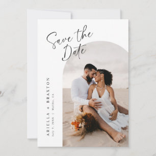 Cartão Moderno e Simples de Save The Date