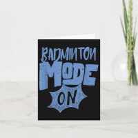 Modo de Badminton Ativado Jogador de Badminton Eng