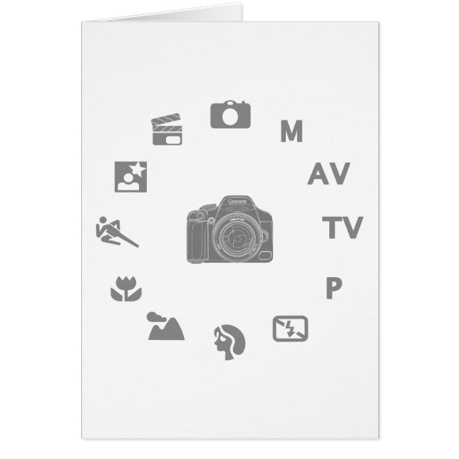 Cartão Modo de DSLR (Frente)