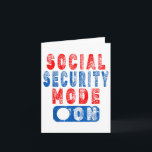 Cartão Modo Segurança Social Ativada - Humor de Cidadão I<br><div class="desc">Modo Segurança Social Ativada - Humor de Cidadão Idoso _1</div>