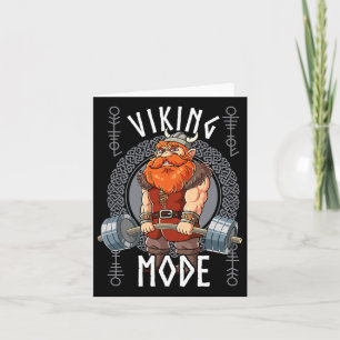 Cartão Modo Viking Gym Bodybuilding
