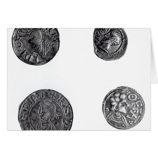 Cartão Moedas de Cunobelinus ou de Cymbeline (Frente Horizontal)