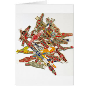 Cartão Molas para Anel de Cigarros