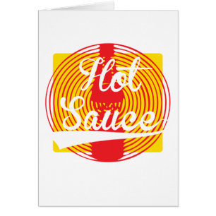Cartão Molho picante!
