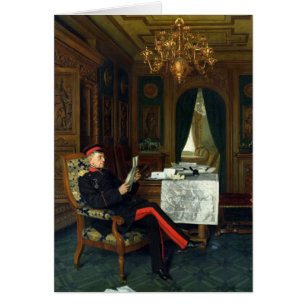 Cartão Moltke em Versalhes, 1872