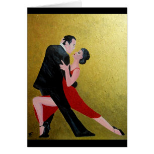 Cartão Momento do tango
