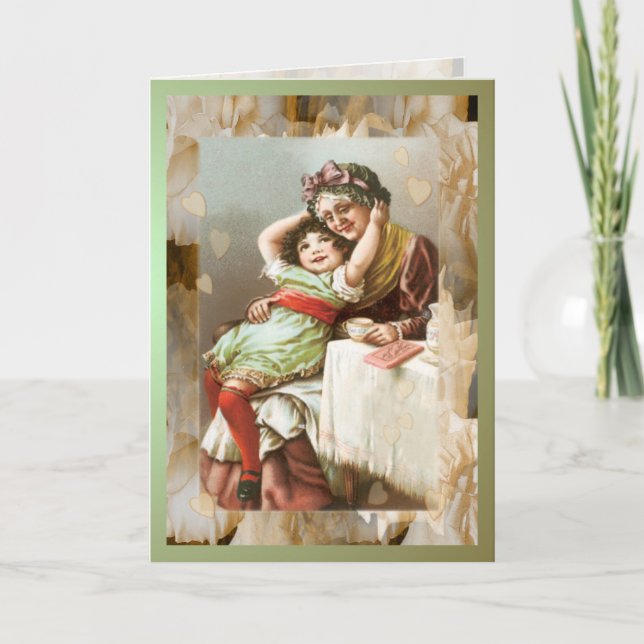 Cartão Momentos com a vovó ~ Card (Frente)