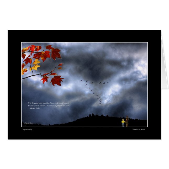 Cartão Momentos da Maravilha (Frente Horizontal)