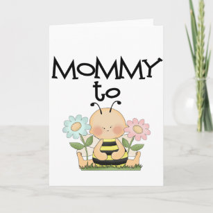 Cartão MOMMY TO BE/Bee