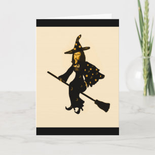 Cartão "Mona Lisa goes to Halloween Party"*