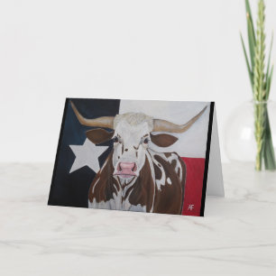 Cartão Monarca do Rangeland Pintura de Alfred Fox