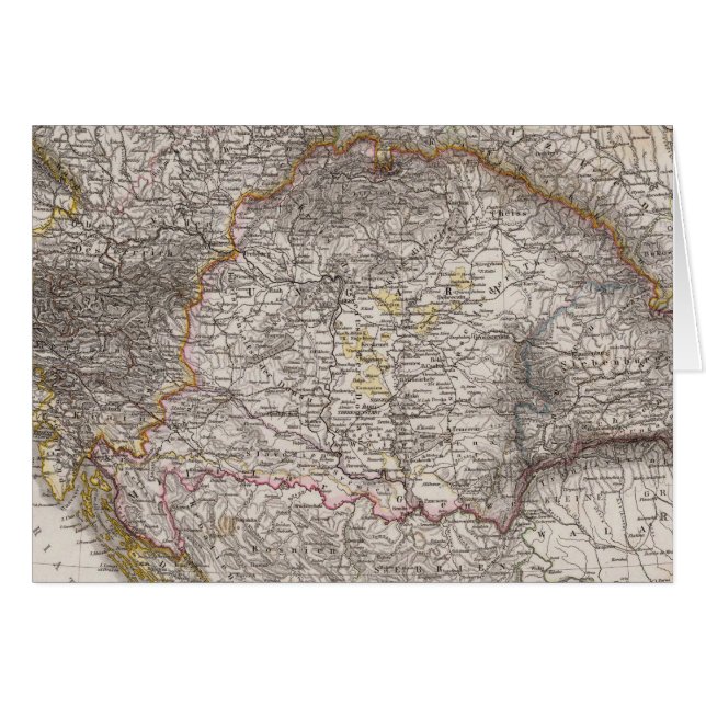 Cartão Monarquia Austro-Húngara (Frente Horizontal)