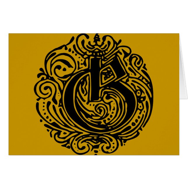 Cartão Monarquia "G" (Frente Horizontal)