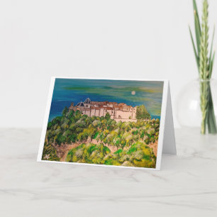 Cartão Monasterio de San Miguel Pintura por Alfred Fox