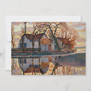 Cartão Mondrian - Fazenda perto de Duivendrecht