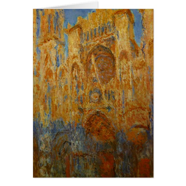 Cartão Monet - Catedral de Rouen, 1892 (Frente)