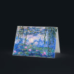 Cartão Monet - Lírios de Água, 1919<br><div class="desc">Foto de Claude Monet: Lírios aquáticos,  1919</div>