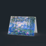 Cartão Monet - Lírios de Água, 1919<br><div class="desc">Foto de Claude Monet: Lírios aquáticos,  1919</div>