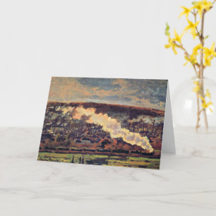 Cartão Monet - O Comboio, 1872,