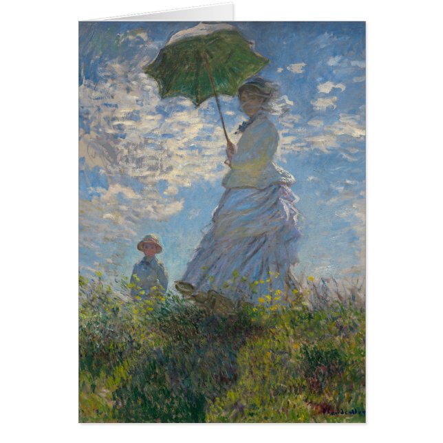 Cartão Monet Painting (Frente)