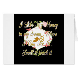 Cartão Money Bag Dream Design