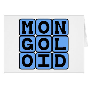 Cartão Mongoloide, Termo Ofensivo